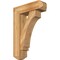 Ekena Millwork Imperial Craftsman Rough Sawn Bracket w/ Offset Brace, Western Red Cedar, 8"W x 26"D x 38"H BKT0806X26X38IMP04RWR - alternate 1